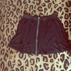 Black skirt